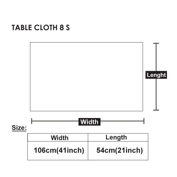 TABLE CLOTH 8S